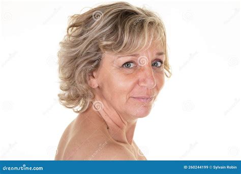 naked mature woman